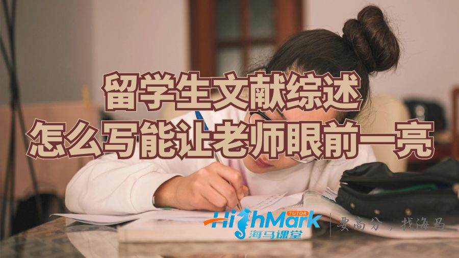 留學生文獻綜述怎么寫能讓老師眼前一亮