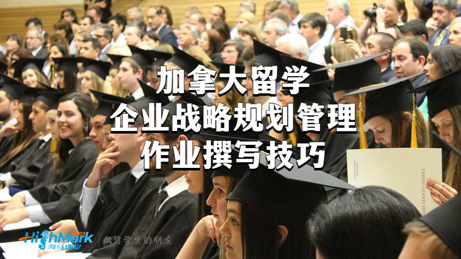 加拿大留學(xué)企業(yè)戰(zhàn)略規(guī)劃管理作業(yè)撰寫技巧