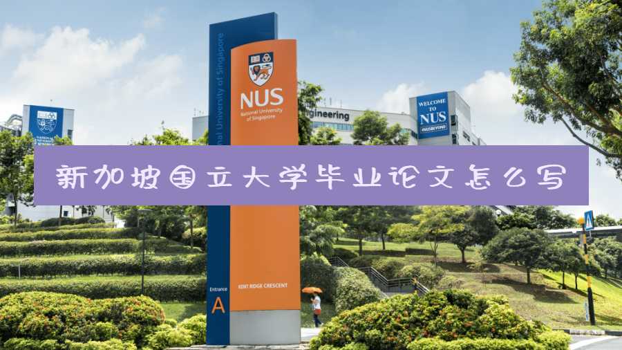 新加坡國立大學畢業(yè)論文怎么寫