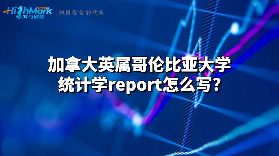 統計學report怎么寫?