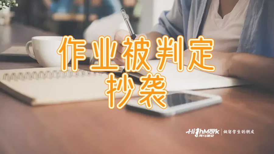 作業被判定抄襲