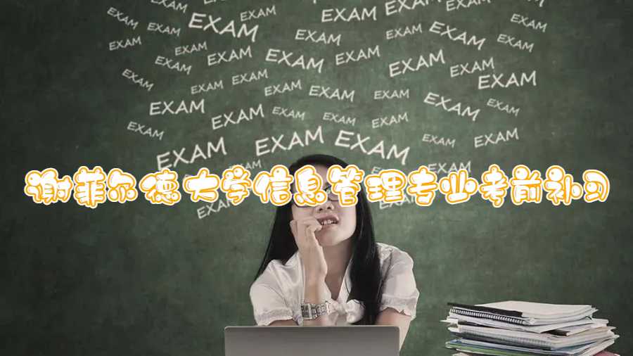 謝菲爾德大學信息管理專業考前補習