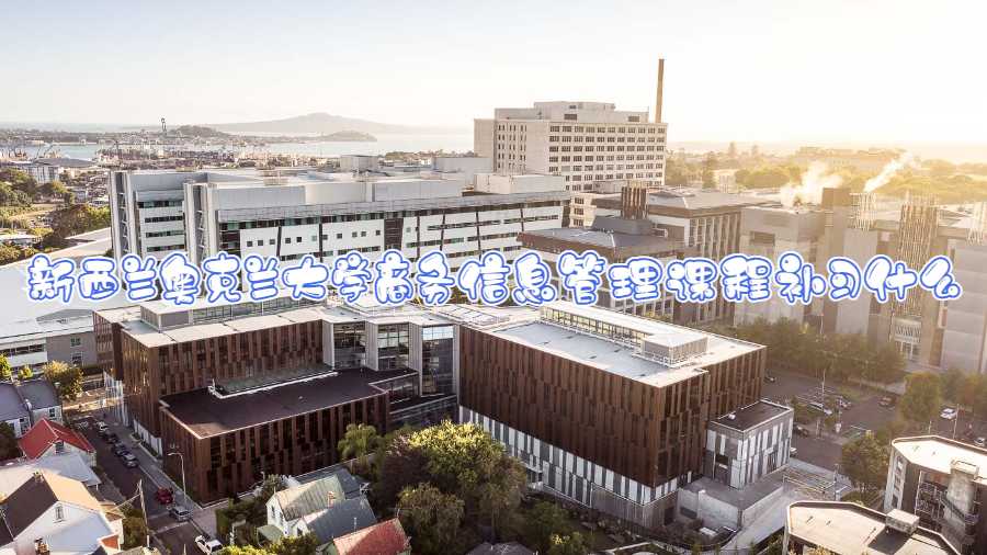 新西蘭奧克蘭大學(xué)商務(wù)信息管理課程補(bǔ)習(xí)什么