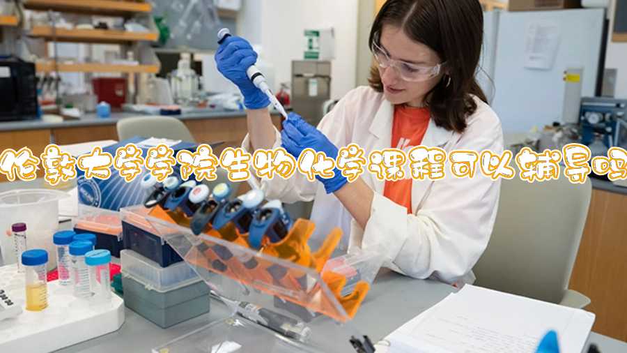 倫敦大學學院生物化學課程可以輔導嗎
