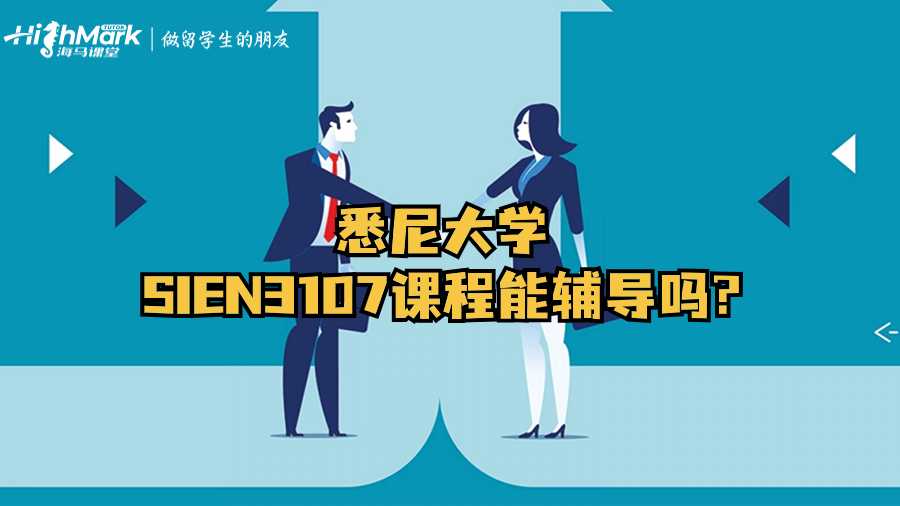 悉尼大學SIEN3107課程能輔導嗎?