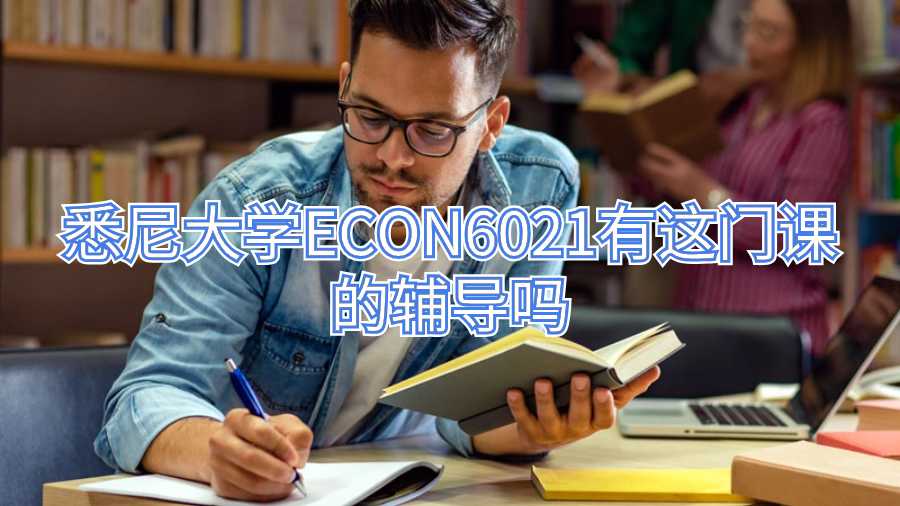悉尼大學ECON6021有這門課的輔導嗎