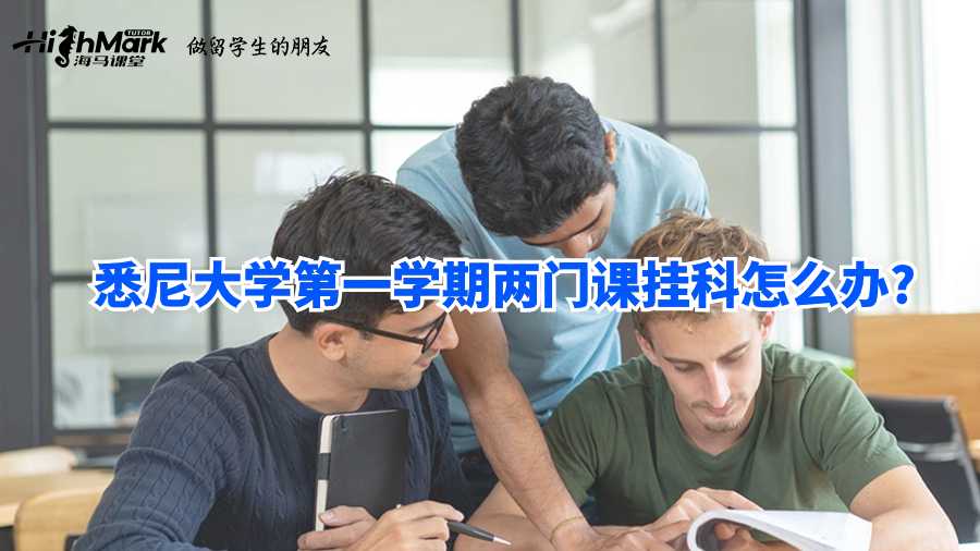 悉尼大學第一學期兩門課掛科怎么辦?