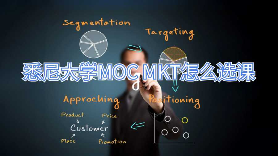 悉尼大學MOC MKT怎么選課