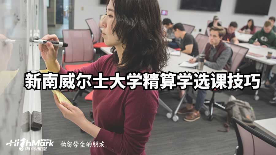 新南威爾士大學精算學選課技巧