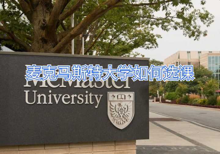 麥克馬斯特大學如何選課