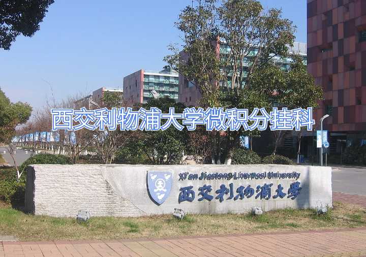 西交利物浦大學微積分掛科