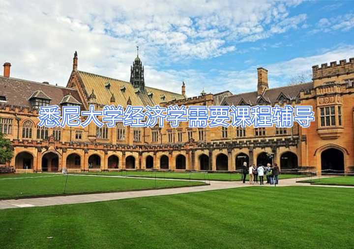 悉尼大學(xué)經(jīng)濟學(xué)需要課程輔導(dǎo)