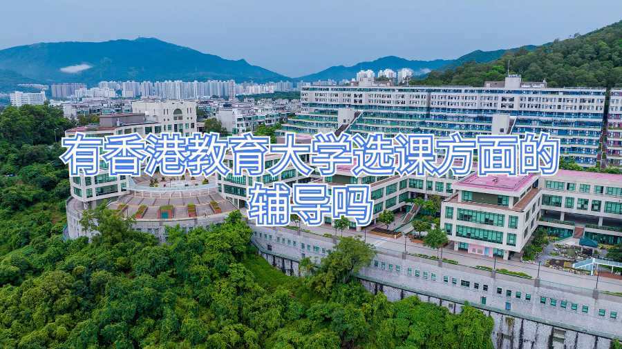 有香港教育大學(xué)選課方面的輔導(dǎo)嗎