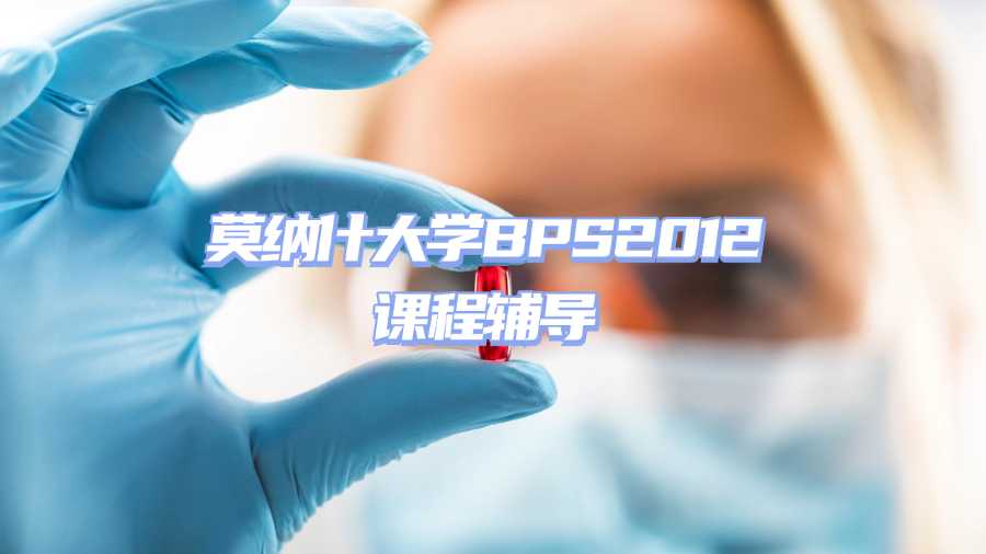 莫納什大學課程輔導