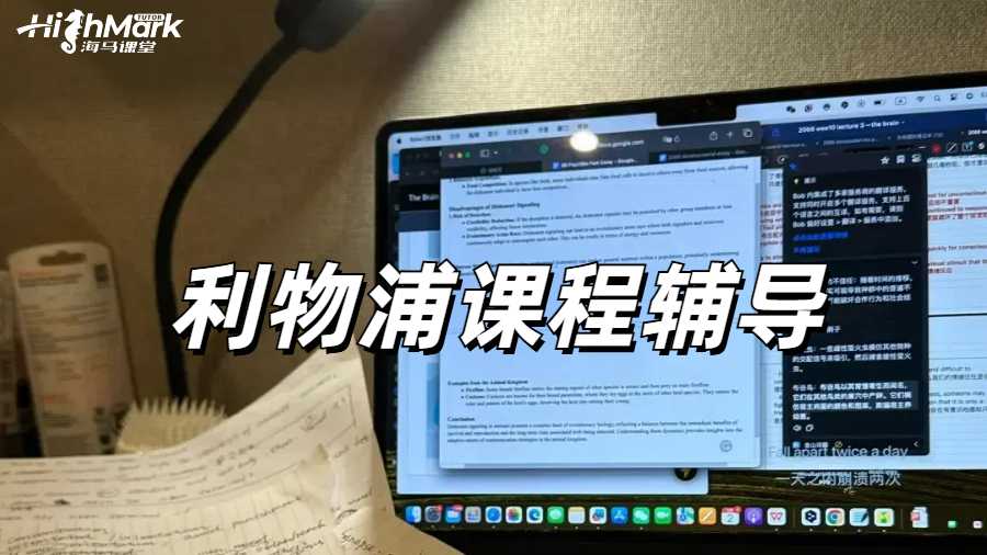 利物浦留學生海馬課堂課程輔導指南