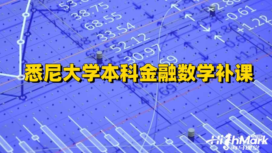 悉尼大學本科金融數學補課