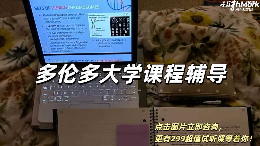 多倫多大學課程難把握，不妨嘗試課業輔導服務！
