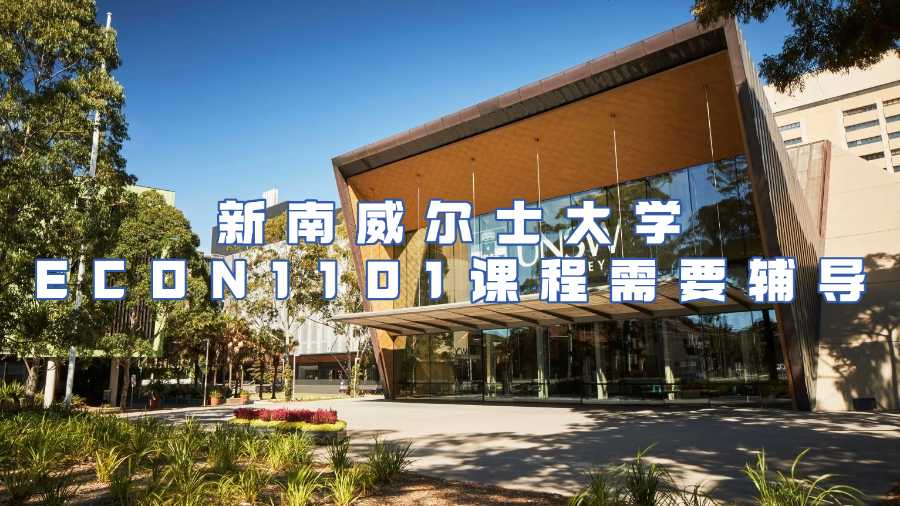 新南威爾士大學(xué)ECON1101課程需要輔導(dǎo)