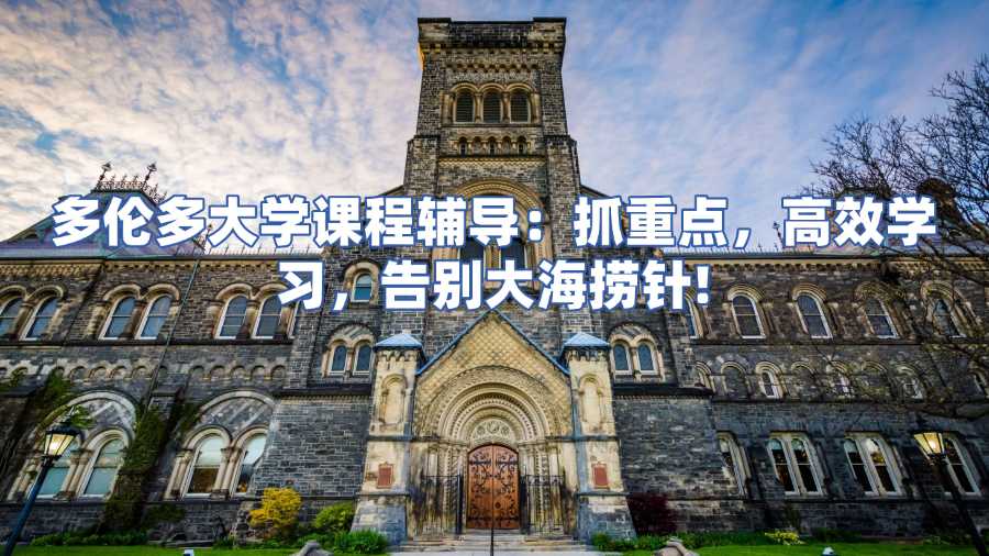 多倫多大學課程輔導