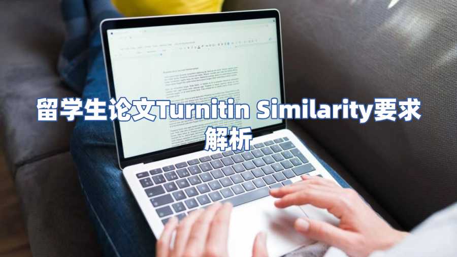 留學生論文Turnitin Similarity要求解析