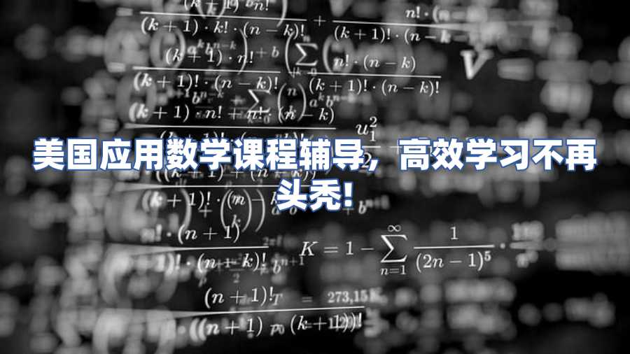 美國應用數學課程輔導