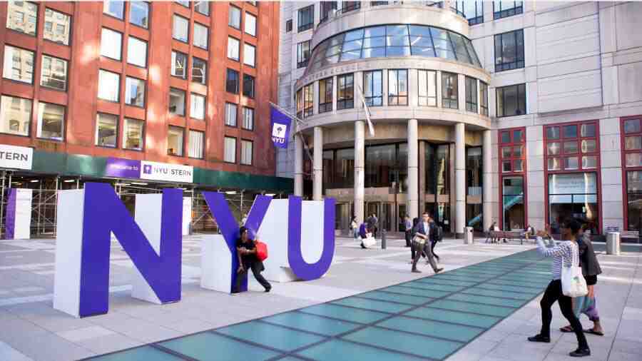 兒子在讀紐約大學讀大一需要輔導